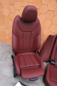 Bmw x4 g02 lci салон сидіння заднє сидіння обшивки sport tacora rot пам'ять 26 km ! Київ, фото thumb