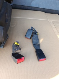 фото thumb №14, Mercedes w204 сидіння сидіння заднє сидіння напівшкіра натягувачі комплект підігрів