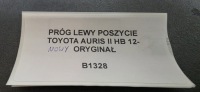 Порог левое  обшивка toyota auris 2 hb 12- новый оригинал Оригинал, фото thumb