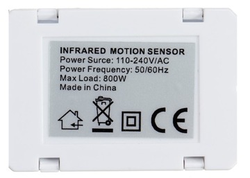 МИНИ ДАТЧИК ДВИЖЕНИЯ СУМЕРКИ LED PIR IR 360° 230В