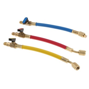 Шаровой кран 3 шт. С R134A R410A R22 Короткий 1/4