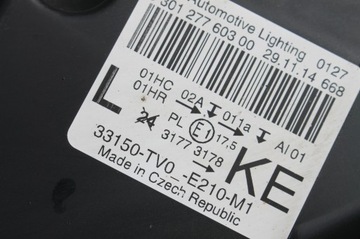 фото thumb №14, Лампа фара лівий перед переднє honda civic ix 11-14