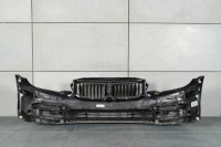 фото thumb №13, Bmw 5 g30 g31 передний рестайлинг бампер передний перед решётка жалюзи базовый