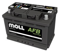 фото thumb №1, Акумулятор 12v 76ah 760a moll старт-стоп afb agm 86076