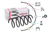 фото thumb №4, Lesjofors пружина volvo c70 ii kabriolet d5