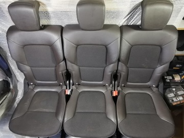 фото thumb №7, Renault espace v 5 14-19 сидіння зад задні напівшкіра підігрів 3 штуки 2gi ряд