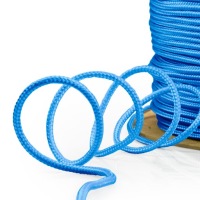 Плетеный парусный канат POLYPROPYLENE синий универсальный 10 мм - 50 м