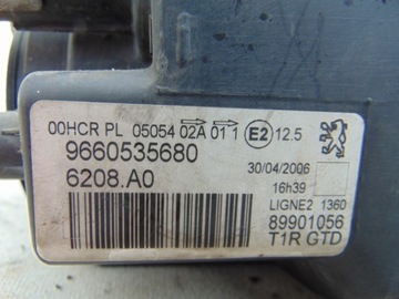 фото thumb №11, Лампа ліва перед передня peugeot 206 cc європа