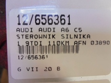 фото thumb №6, Audi a6 c5 комп'ютер 038906018dg 1,9tdi 0281001808