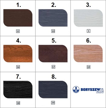 podbitka podsufitka dachowa Boryszew GRAFIT 30,5cm x 3,39m / szt.