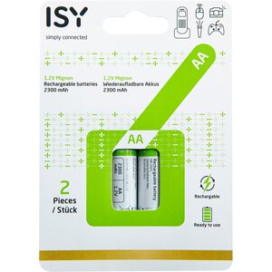 Батарейки АА x2 2300 мАч ISY IAB-2003