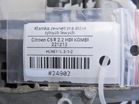 фото thumb №6, Ручка дверь левый задняя kkqd citroen c5 iii