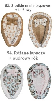 KOKON KOJEC OTULACZ LEŻACZEK GNIAZDKO MINKY DUŻY !