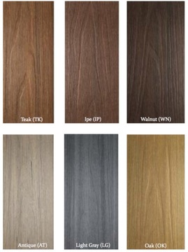 ОБРАЗЦЫ композитных плит NewTechWood Ultrashield