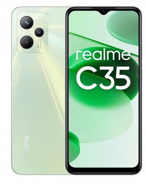 Realme C35 4/64 ГБ светящийся зеленый RMX3511