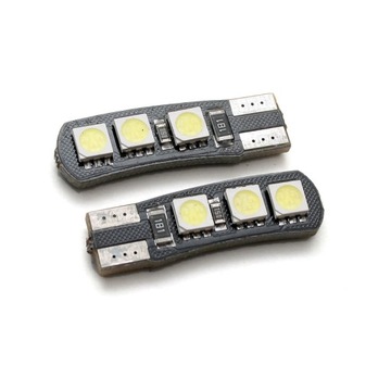 Светодиодная боковая лампа CAN BUS W5W T10 6 SMD CANBUS