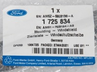 фото thumb №10, Молдинг стёкла передний правая ford cmax 2010- 19 oem номер 1725834 _ am51-r03194-ab