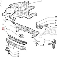 фото thumb №3, Балка усилитель alfa romeo 156 97-03