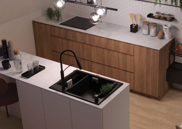 ДИСПЕНСЕР ДЛЯ ЖИДКОСТИ 300 МЛ ЧЕРНЫЙ DEANTE DECO