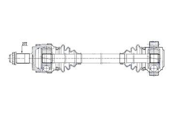 фото thumb №11, Полуось приводная bmw 1 e81.e82.e87 e88 116d 118d 120d 04-13 3 e90
