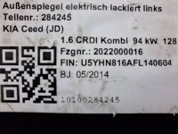 фото thumb №6, Дзеркало ліве kia ceed ii 12-17 5 pin європа