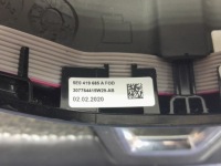 фото thumb №6, Skoda octavia iii lift повітропровід багатофункціональний шкіряний 5e0419091cf