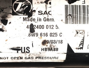 фото thumb №3, Audi ag # 8w9616025c амортизатор edc зад