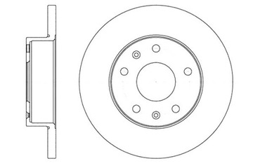 фото thumb №2, Remsa диски тормозные remsa sdb100830 anr4983 230