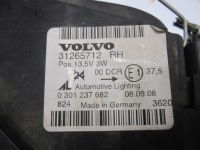 фото thumb №7, Volvo v50 фара права перед 31265712 ксенон англієць