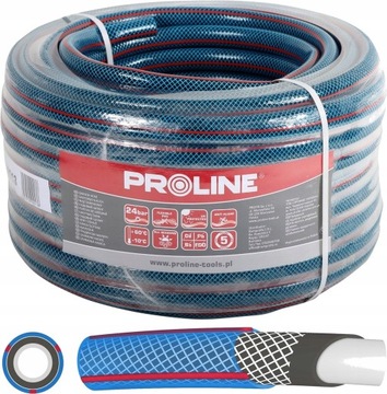 PROLINE WĄŻ OGRODOWY 4-WARSTWOWY 24BAR 3/4'' 20M PODLEWANIA PRODUKT POLSKI