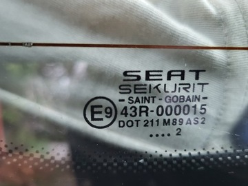 фото thumb №12, Кришка задня багажника скло зад seat ibiza iii 6l оригінальний номер чорна