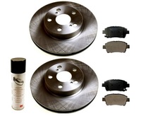 фото thumb №1, Тормозные диски тормозные колодки toyota prius ii w2 2003-2009 перед