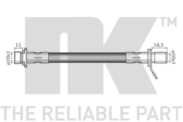 фото thumb №12, Шланг гальмівний avensis t22 corolla e11 97-00