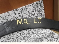 фото thumb №6, Молдинг подкрылок nissan qashqai 2019 левый задняя