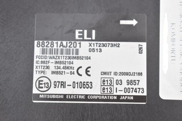 фото thumb №7, Модуль комфорта 88281aj201 subaru legacy 5 v 2.0 d 150 km 09-13