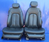 фото thumb №13, Сидіння комплект + заднє сидіння чорні перфоровані mercedes w215 c215 cl cl500 lift