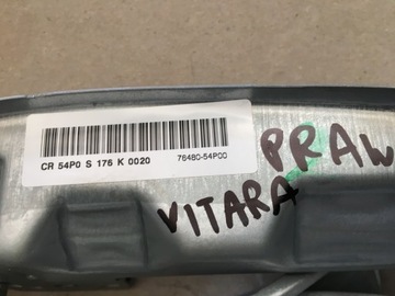 фото thumb №9, Suzuki vitara iii 15- шторка подушка подушка безпеки права 76480-54p00 демонтаж