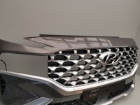 фото thumb №10, Hyundai santa fe iv lift бампер перед передний kompletny m2f 6pdc идеальное состояние