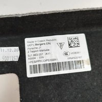 фото thumb №7, Audi e-tron gt 2022 обшивка багажника