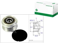 Купить Генератор - сцепление односторонний schaeffler ina 535 0242 10, фото thumb