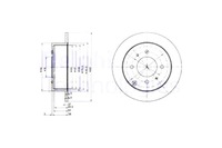 фото thumb №1, Delphi bg4010 диск тормозная