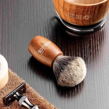 Набор помазков для бритья 3 в 1 Pure Badger Hair