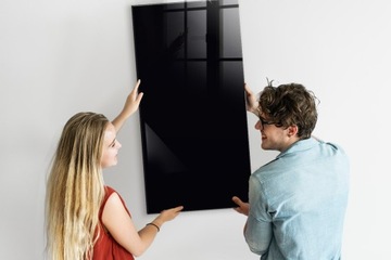 Magnetyczna foto tablica do nauki i edukacji Kolor czarny Wymiar 60x120 cm