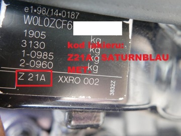 фото thumb №6, Петлі капота кришки двигуна z21a opel vectra c