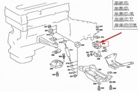 фото thumb №12, Mercedes-benz sl r129 трансмиссия кронштейн a1242400618 3.2 бензин