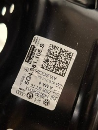 Vw touran iii 2019 passat b8 audi a3 8v каркас сиденье пассажира 5q4881106 Цена, фото thumb