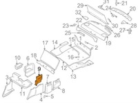 фото thumb №8, Bmw 5 e39 молдинг внутрішня багажника заднього lewego 51478190763 oem