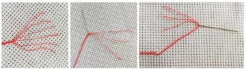 Поперечная вышивка набор Мать Бога, Бог, Мэри Мулина, Игла 60x90