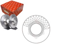 фото thumb №3, Гальмівні диски гальмівні задня trw df6334s