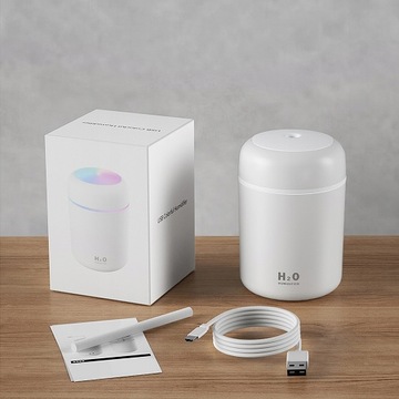 ЦВЕТОЧНЫЙ УВЛАЖНИТЕЛЬ ВОЗДУХА ДЛЯ НАСТЛА USB АРОМАТНЫЙ ДИФФУЗОР СВЕТОДИОДНАЯ ЛАМПА